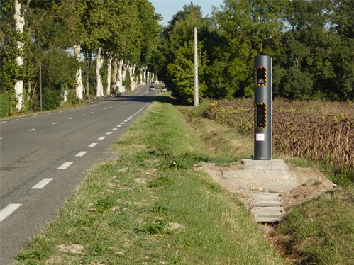 Photo 1 du radar automatique de Saint-Nauphary